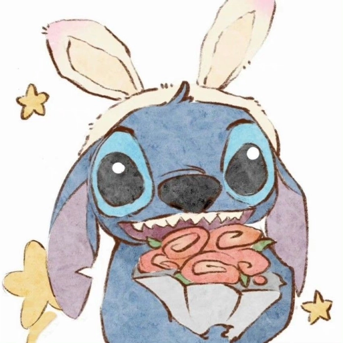 cute stitch pfp aesthetic