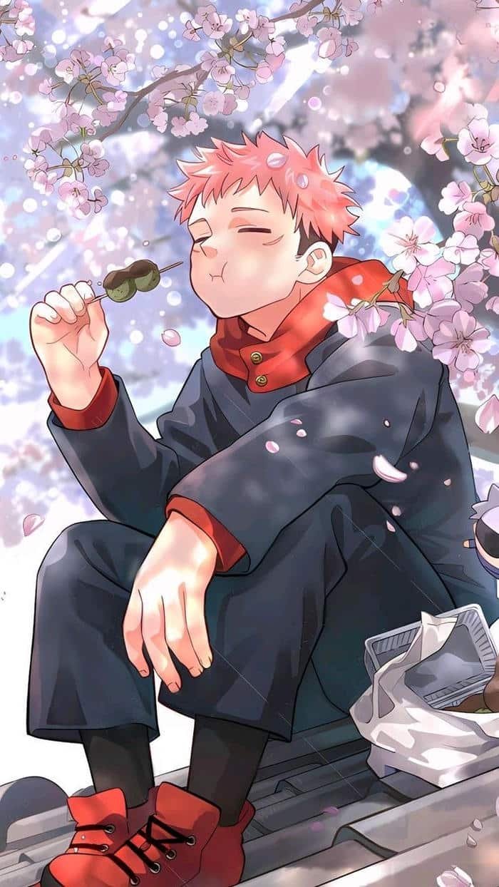 cute yuji itadori jujutsu kaisen