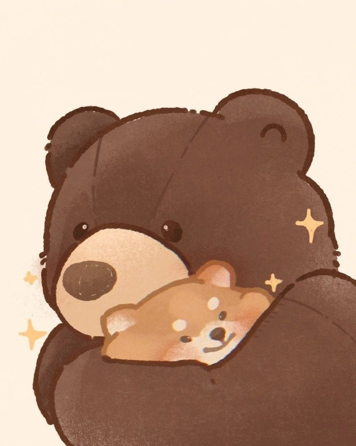 cutie aesthetic teddy bear pfp