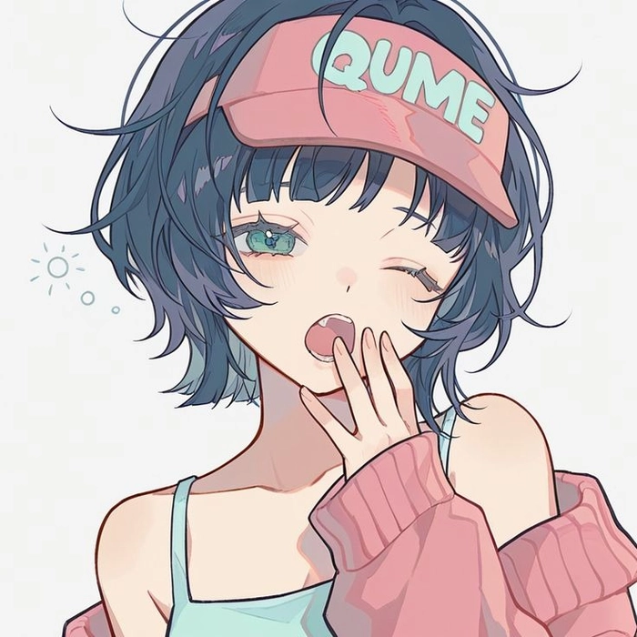 dark aesthetic emo anime girl pfp