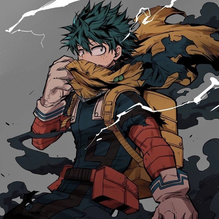 dark deku pfp