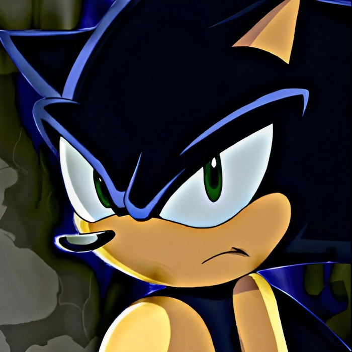 dark sonic pfp