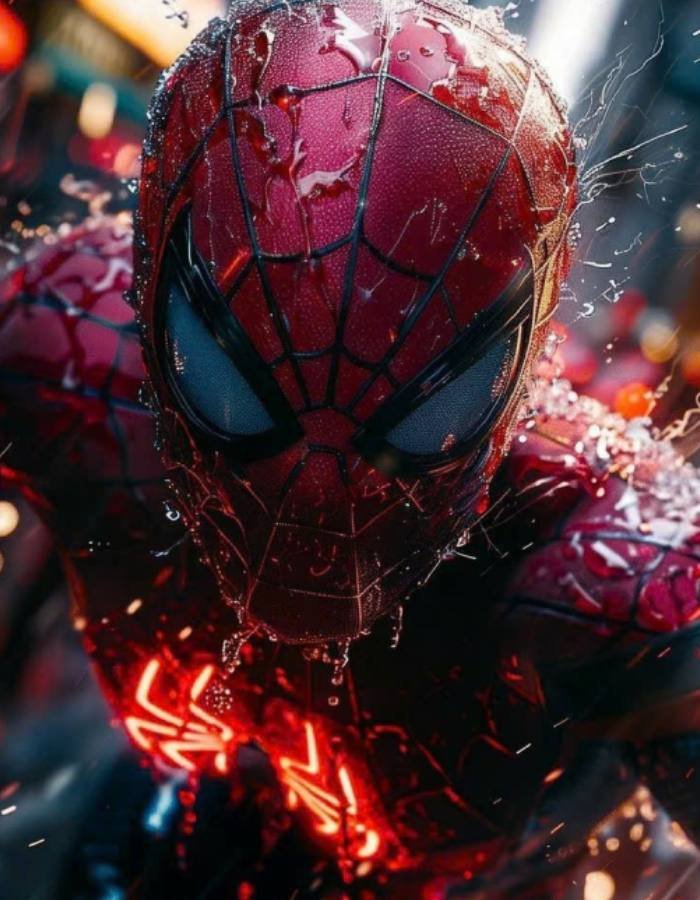 dark tone spider man pfp avatar