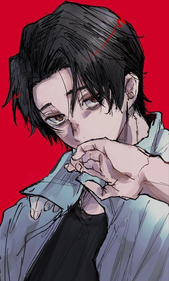 dark yuta pfp
