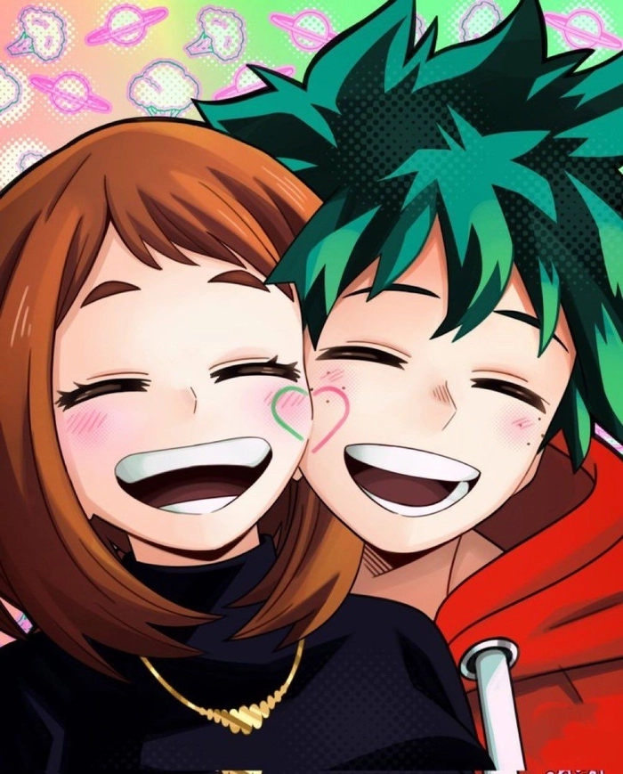 deku and uraraka matching pfp