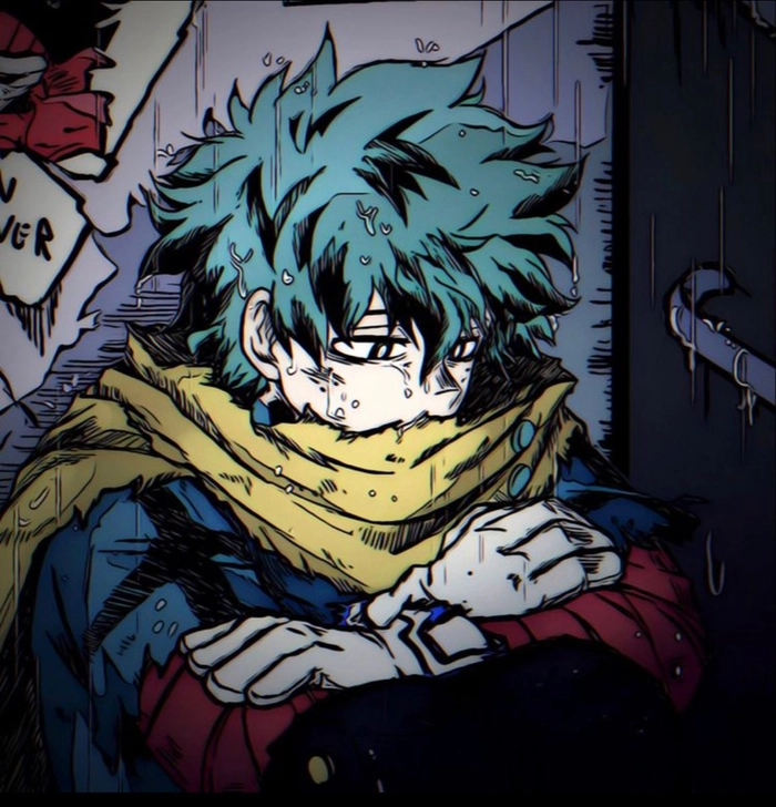 deku depressed pfp