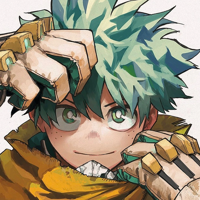 deku official art pfp