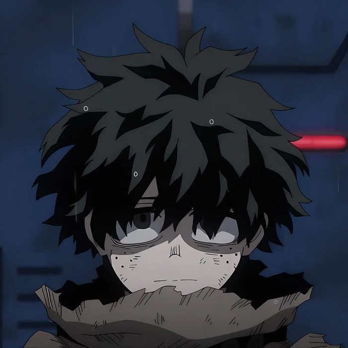 depressed deku pfp