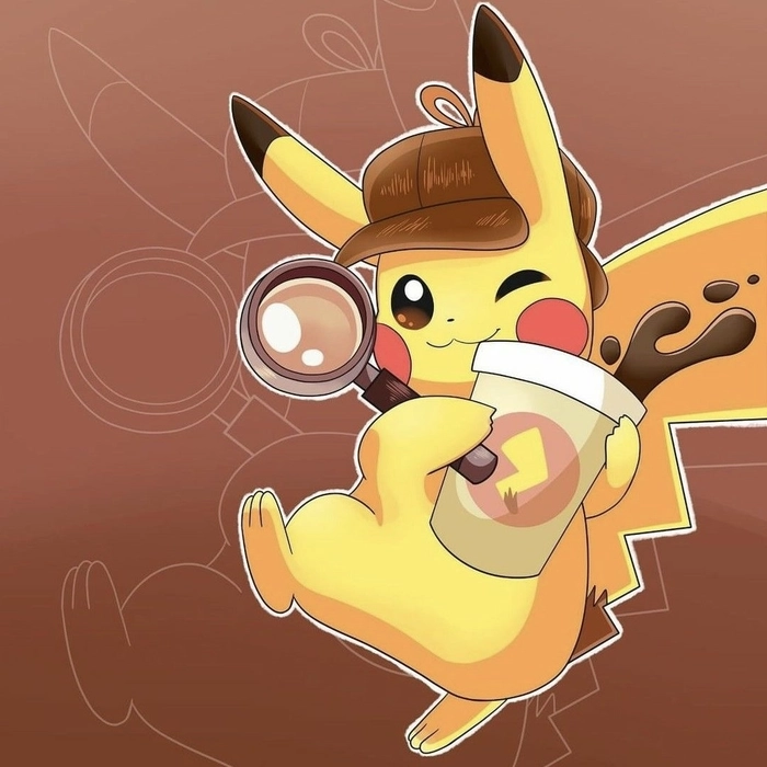 detective pikachu pfp