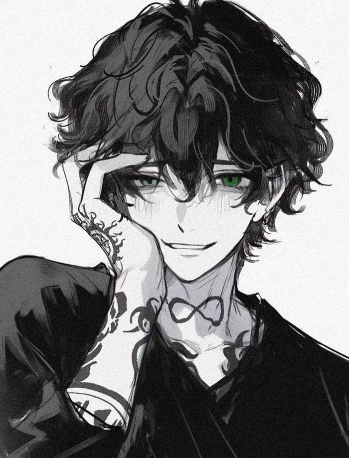 discord anime boy dp dark