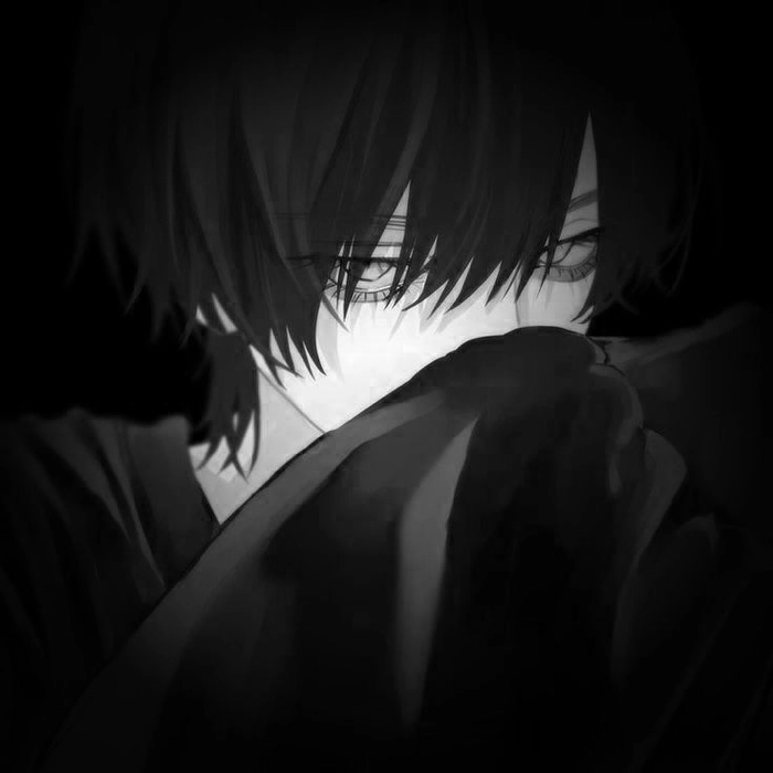 discord anime boy pfp dark