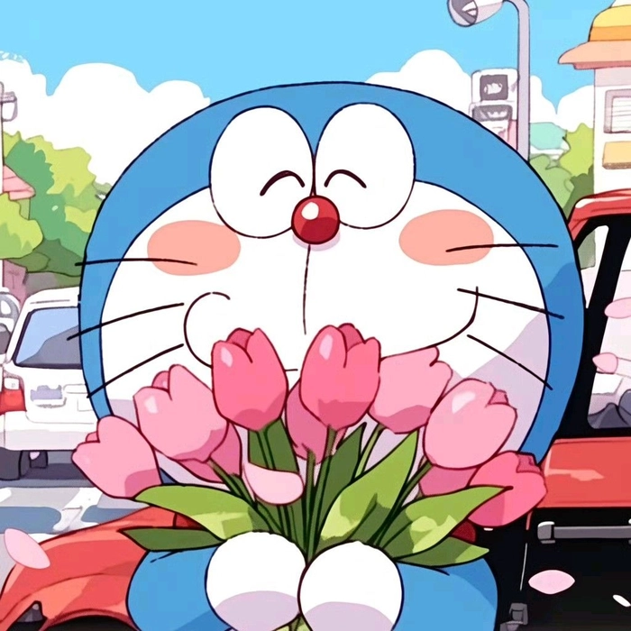 doraemon aesthetic pfp