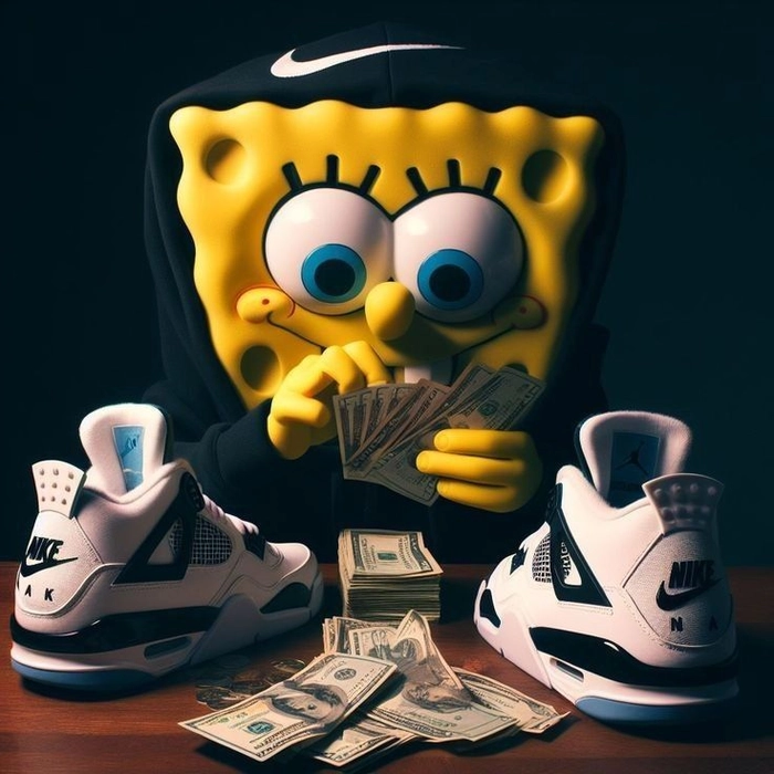 drippy spongebob pfp