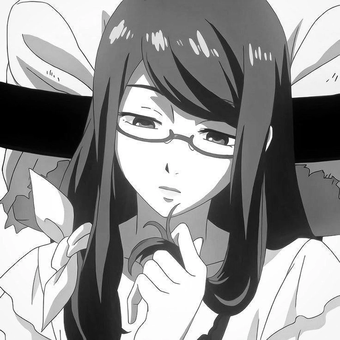 edgy anime girl pfp