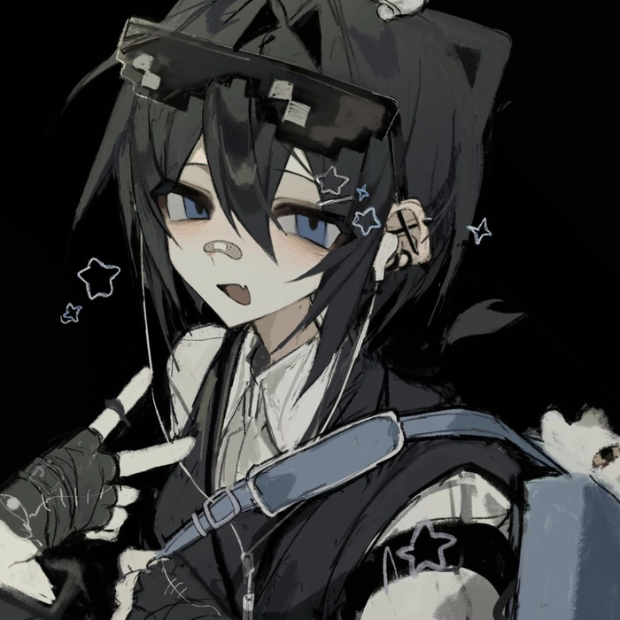 emo anime pfp girl