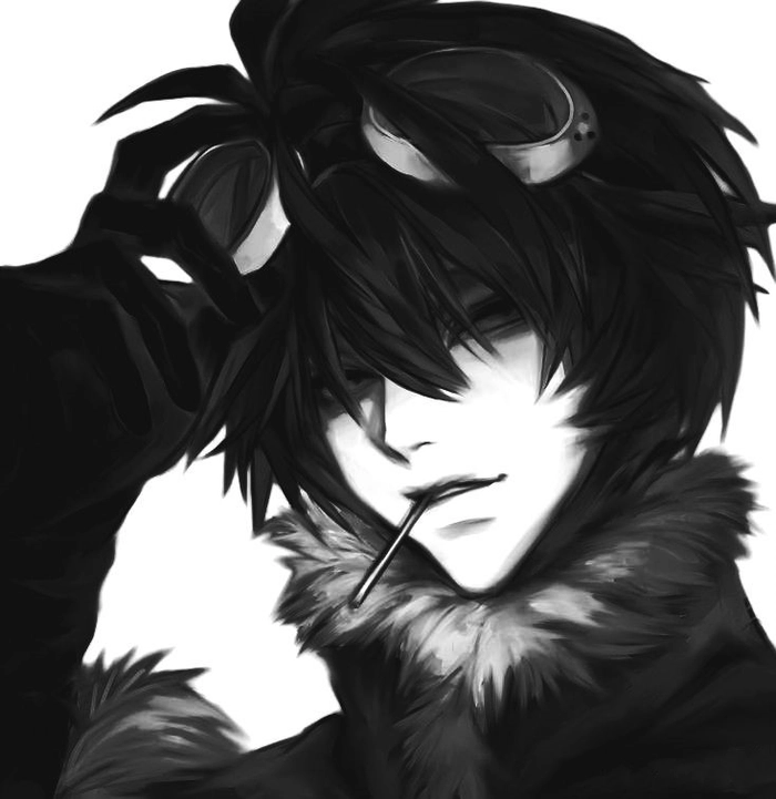 emo pfp anime boy