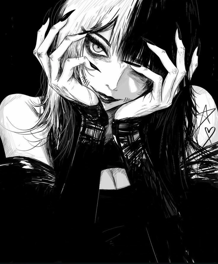 emo vampire pfps