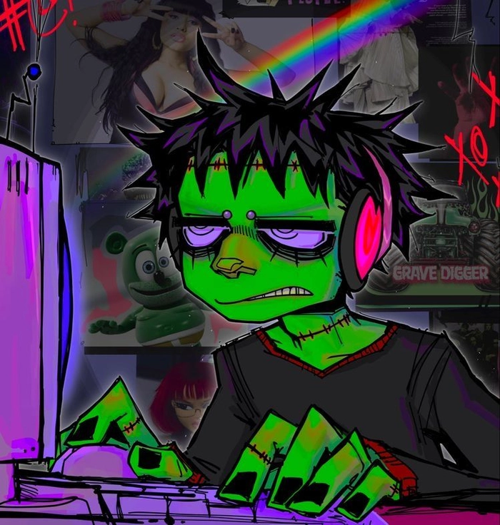 emo zombie pfp