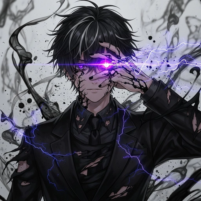 epic anime boy pfp