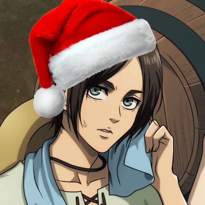 eren yeager christmas pfp