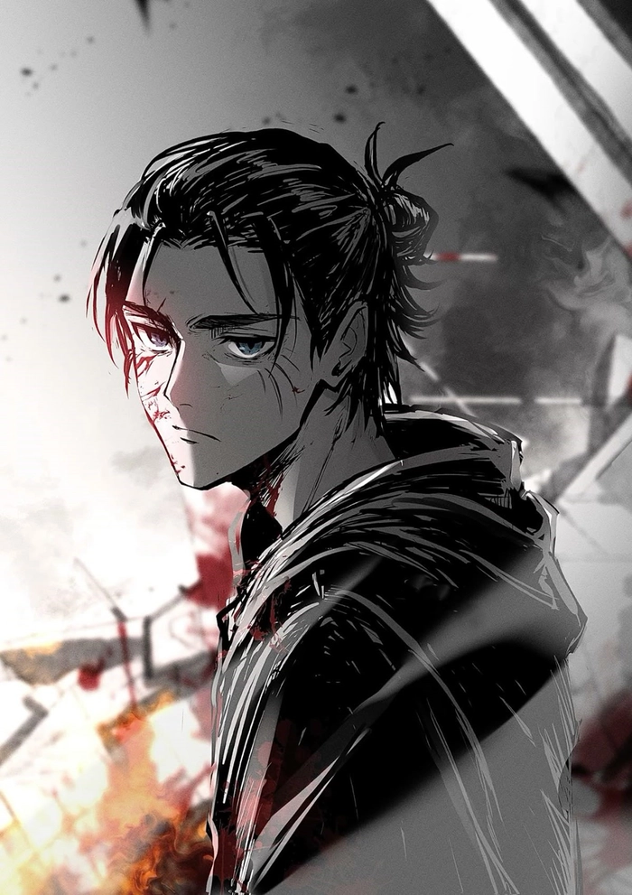 eren yeager pfp gif