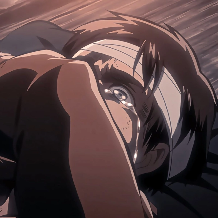 eren yeager sad pfp