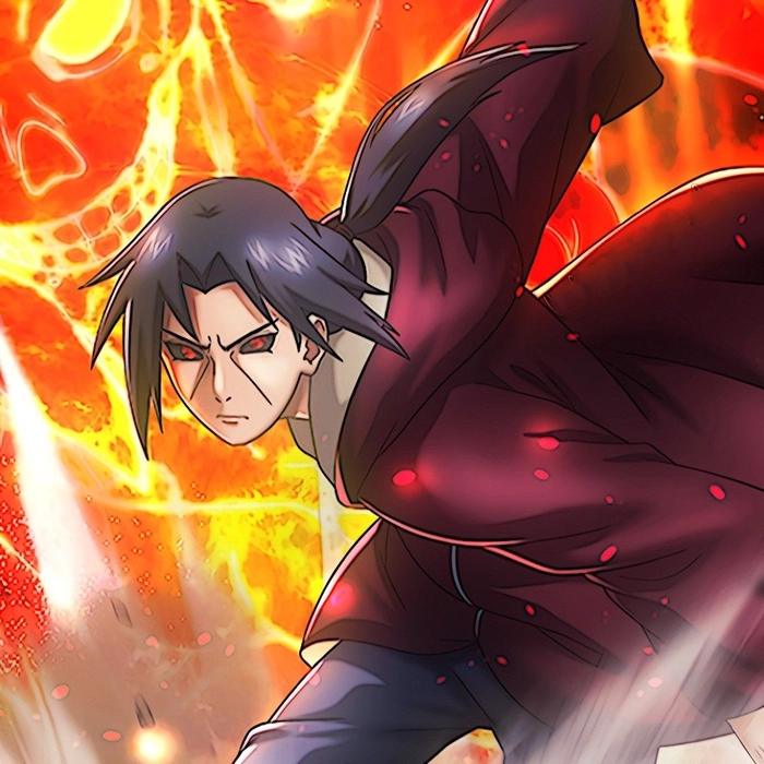 fire itachi pfp