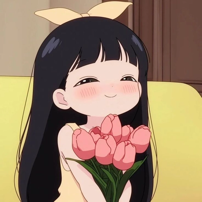 flower pfp cartoon