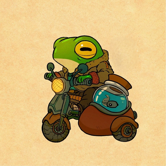 frog pfp cartoon
