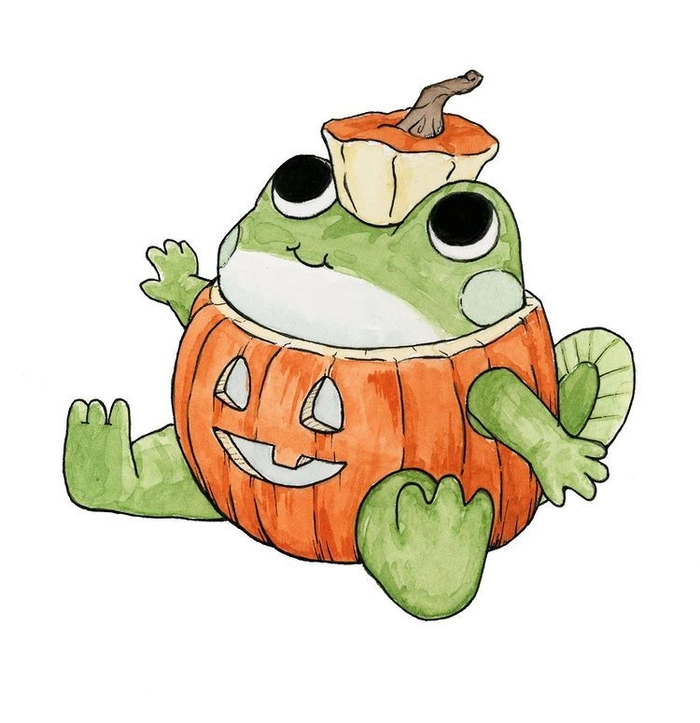 frog profile picture aesthetic
