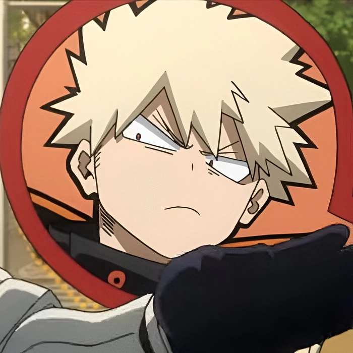 funny bakugo pfp