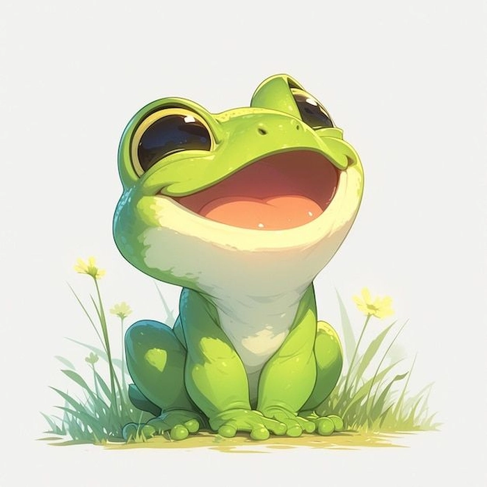 funny frog pfp