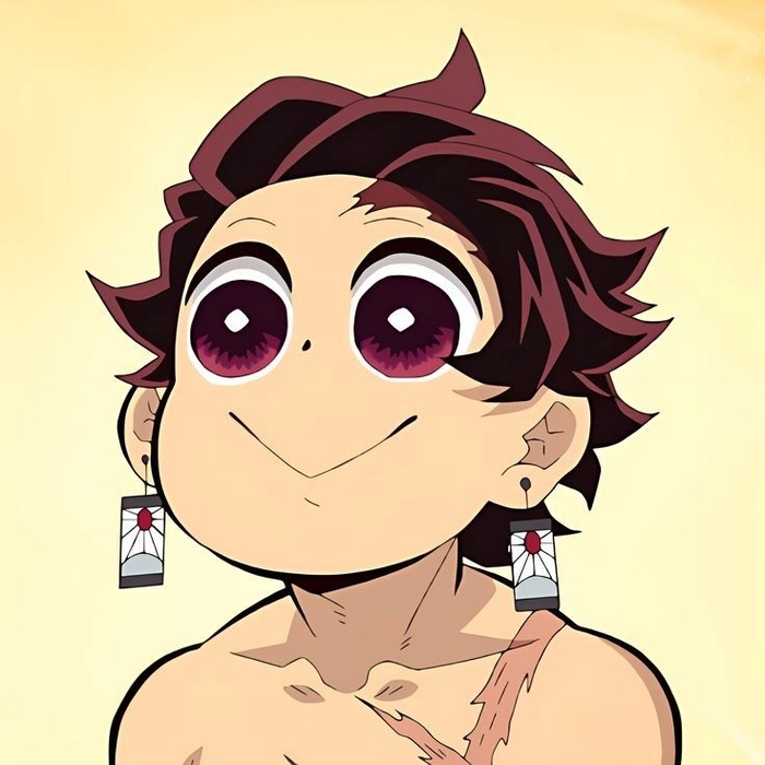 funny tanjiro pfp