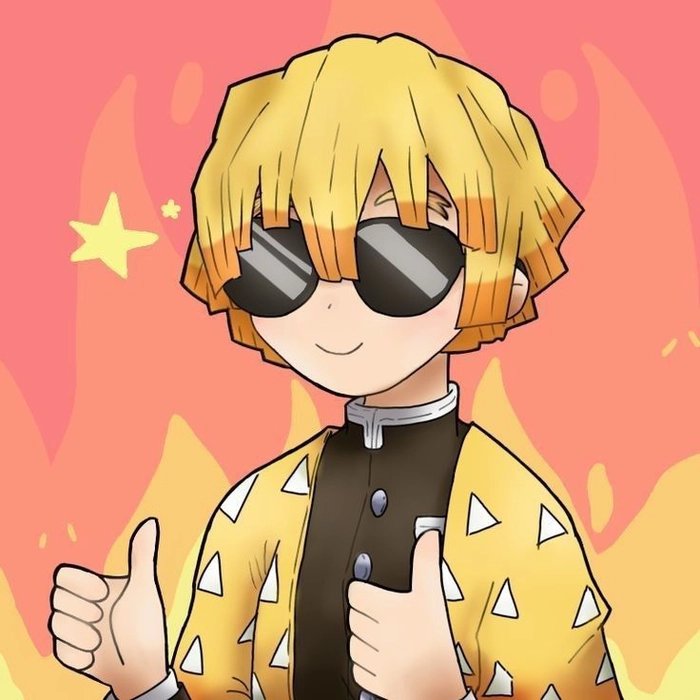funny zenitsu pfp