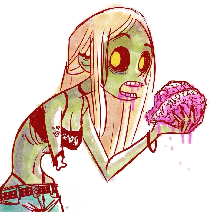 funny zombie pfp