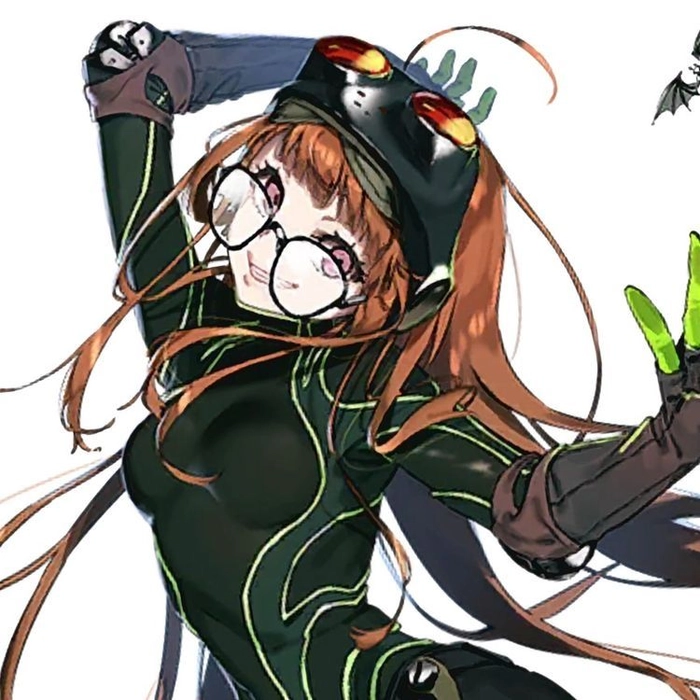 futaba sakura pfp gif