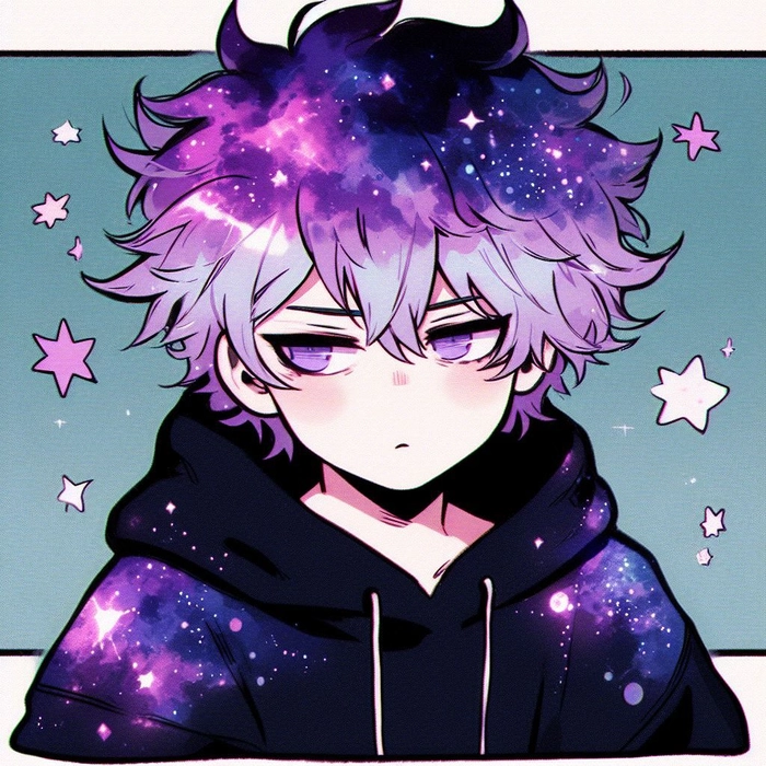 galaxy man pfp