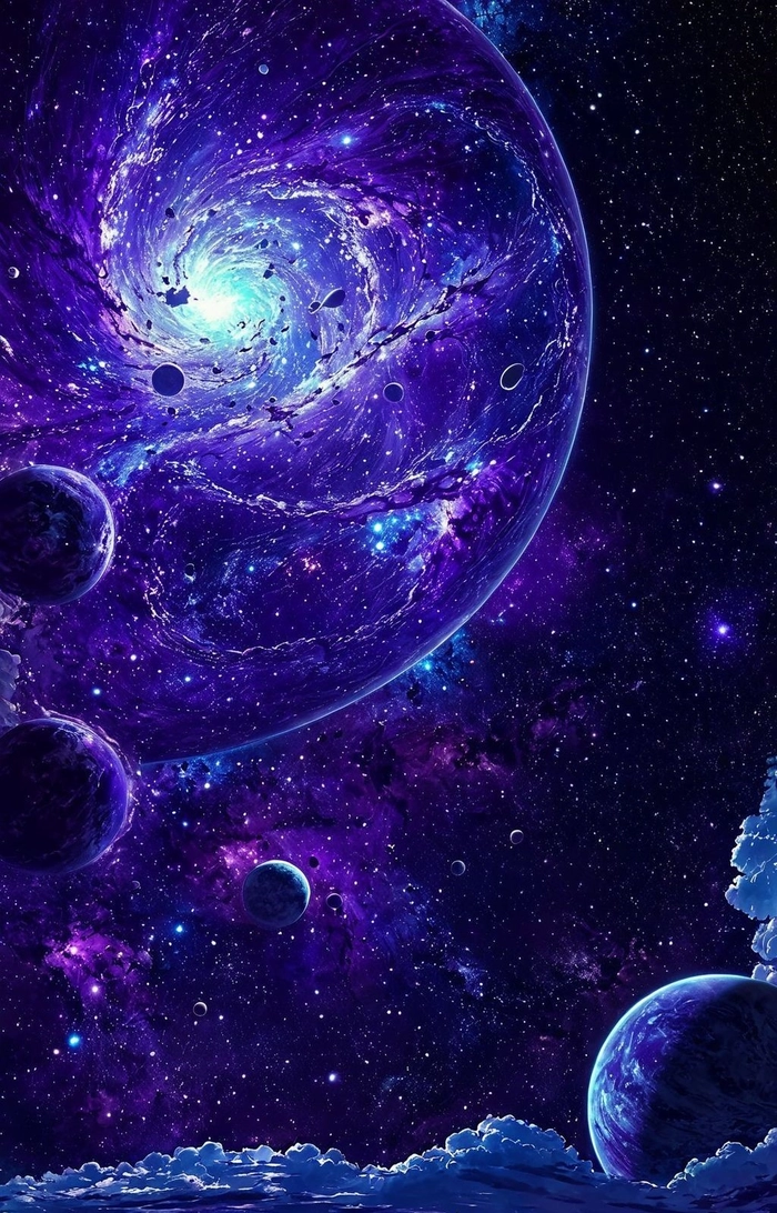 galaxy pfp background