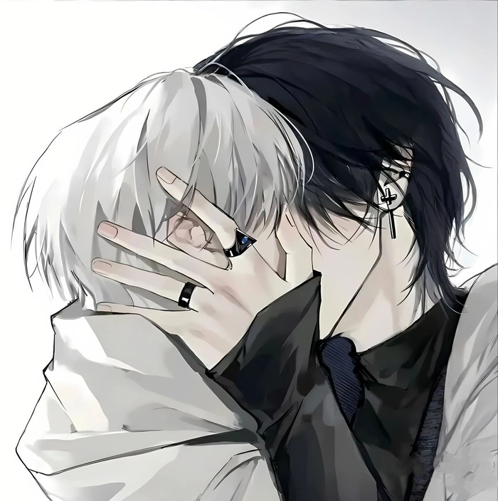 gay couple anime pfp