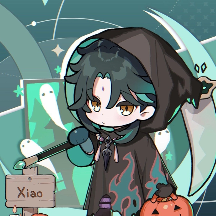 genshin impact halloween pfp
