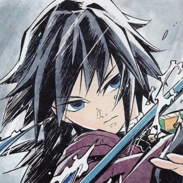 giyu tomioka pfp manga