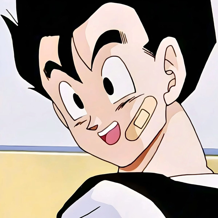 gohan pfp aesthetic