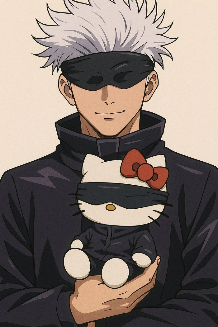 gojo hello kitty pfp