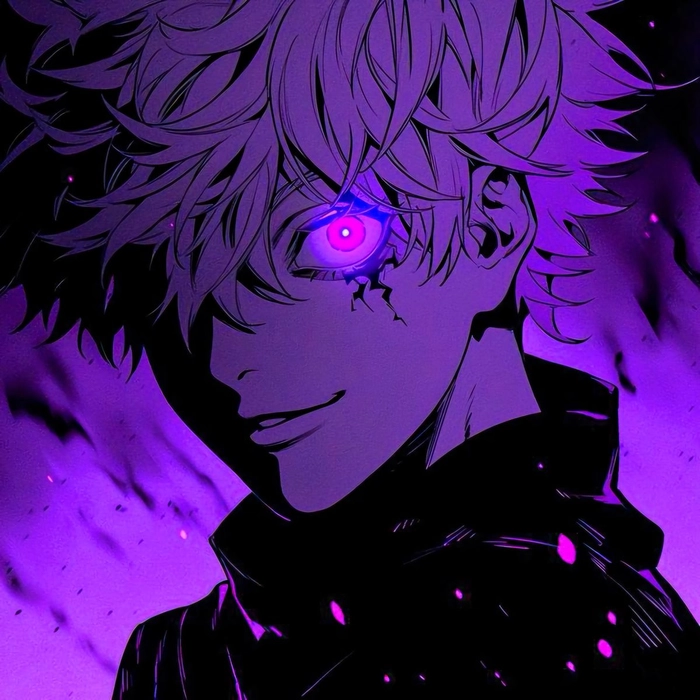 gojo purple pfp