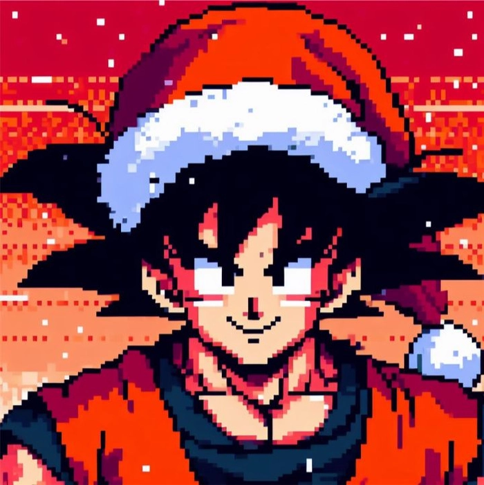 goku black christmas pfp
