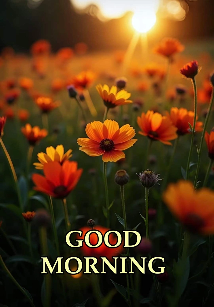 good morning orange images