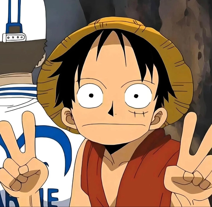 goofy luffy pfp