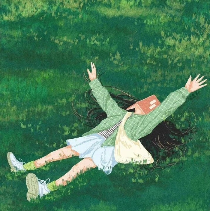 green twitter pfp