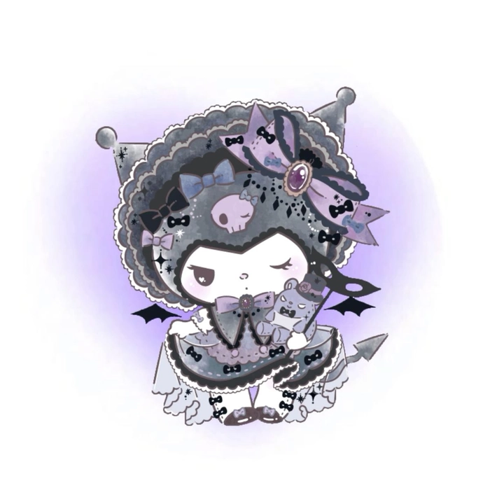 grunge aesthetic kuromi pfp