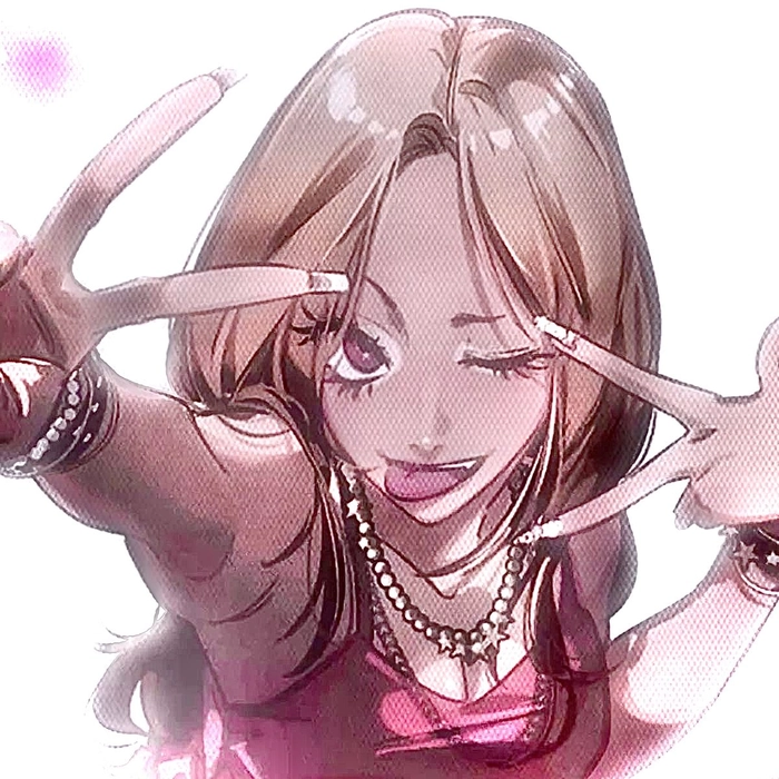 gyaru anime girl pfp